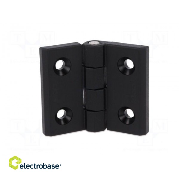 Hinge | Width: 60mm | technopolymer (PA) | black | H: 45mm image 2