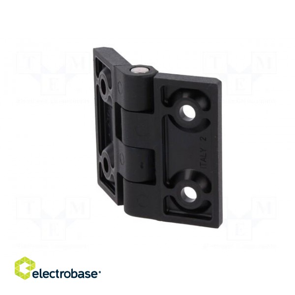 Hinge | Width: 60mm | technopolymer (PA) | black | H: 45mm image 6