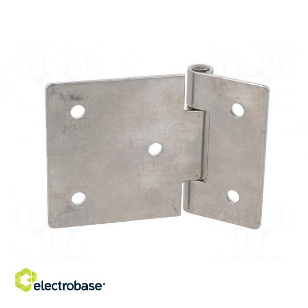 Hinge | Width: 90mm | stainless steel | H: 60mm image 6