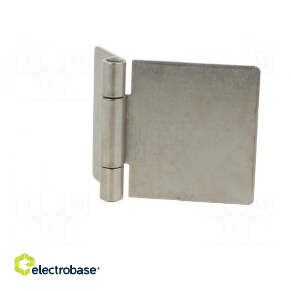 Hinge | Width: 90mm | stainless steel | H: 60mm | for welding image 3