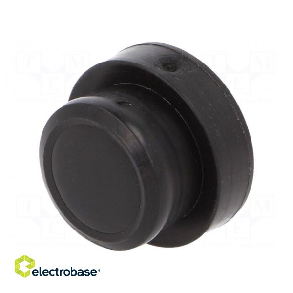 12mm | plugs | Mat: elastomer | Seal Plug DS | black | -20÷80°C | IP54 фото 2
