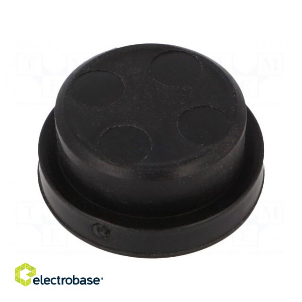 20mm | plugs | Mat: elastomer | Seal Plug DS | black | -20÷80°C | IP54 image 2