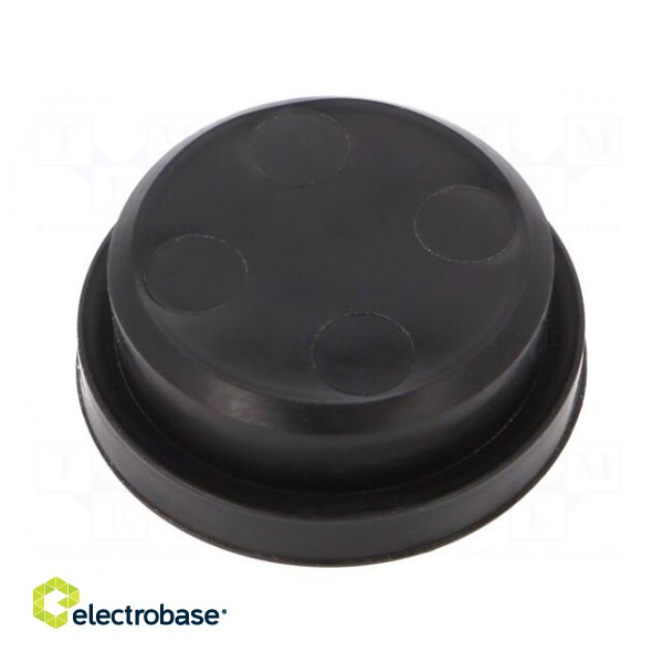 25mm | plugs | Mat: elastomer | Seal Plug DS | black | -20÷80°C | IP54 image 1
