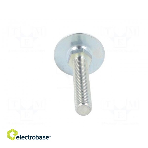 Foot | Base dia: 40mm | M12 | steel | Plunger length: 60mm image 5