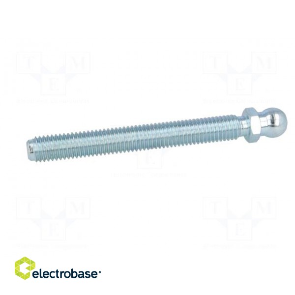 Pin | M12 | Plunger mat: steel | Ø: 14mm | Plating: zinc image 7