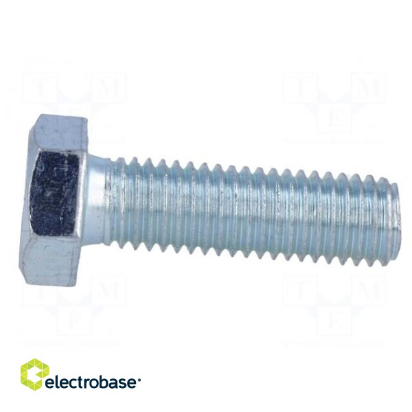 Pin | M12 | Plunger mat: steel | Plating: zinc | Thread len: 40mm фото 3