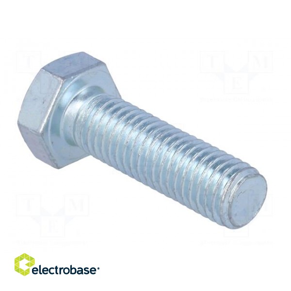 Pin | M12 | Plunger mat: steel | Plating: zinc | Thread len: 40mm image 4