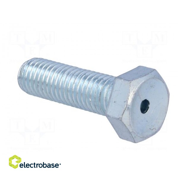 Pin | M12 | Plunger mat: steel | Plating: zinc | Thread len: 40mm фото 8