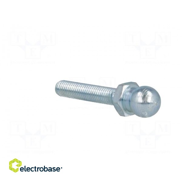 Pin | M8 | Plunger mat: steel | Ø: 14mm | Plating: zinc | Thread len: 43mm image 8
