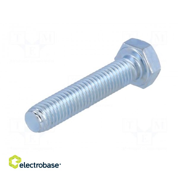 Pin | M8 | Plunger mat: steel | Plating: zinc | Thread len: 40mm image 6