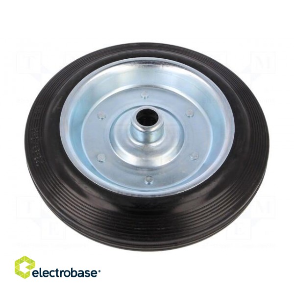 Transport wheel | Ø: 50mm | W: 28mm | 250kg | Mat: rubber | -20÷60°C image 1