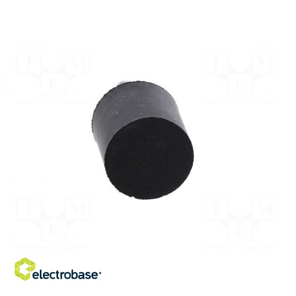 Vibroisolation foot | Ø: 20mm | H: 20mm | Shore hardness: 55±5 | 302N image 9