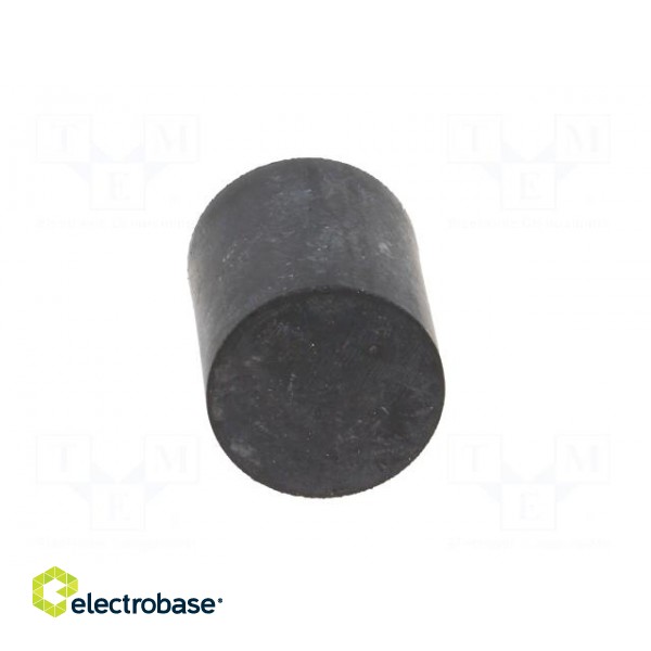 Vibroisolation foot | Ø: 25mm | H: 30mm | Shore hardness: 55±5 | 509N фото 9