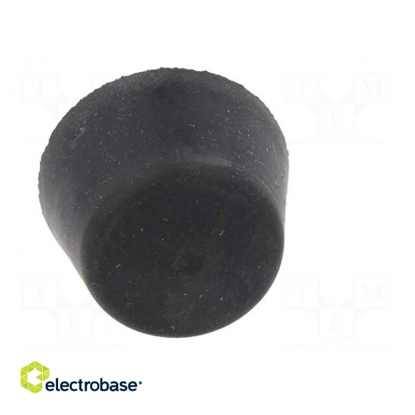 Vibroisolation foot | Ø: 25mm | Shore hardness: 55±5 | 293N | 69N/mm image 9