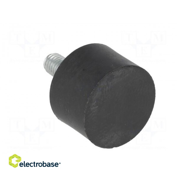 Vibroisolation foot | Ø: 30mm | H: 20mm | Shore hardness: 70±5 | 638N image 8