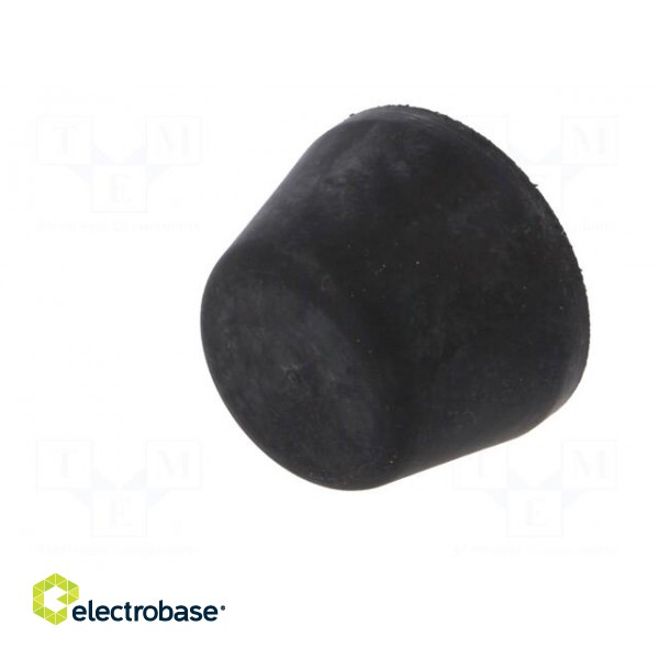 Vibroisolation foot | Ø: 32mm | Shore hardness: 40±5 | 492N | 89N/mm фото 2