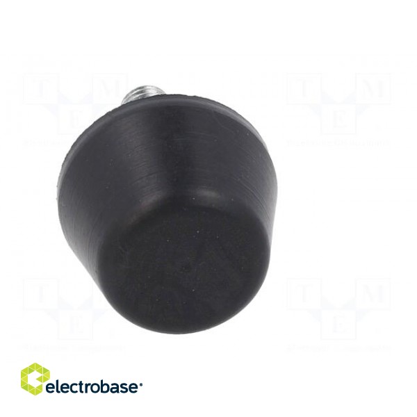 Vibroisolation foot | Ø: 32mm | Shore hardness: 70±5 | 813N | 148N/mm фото 9