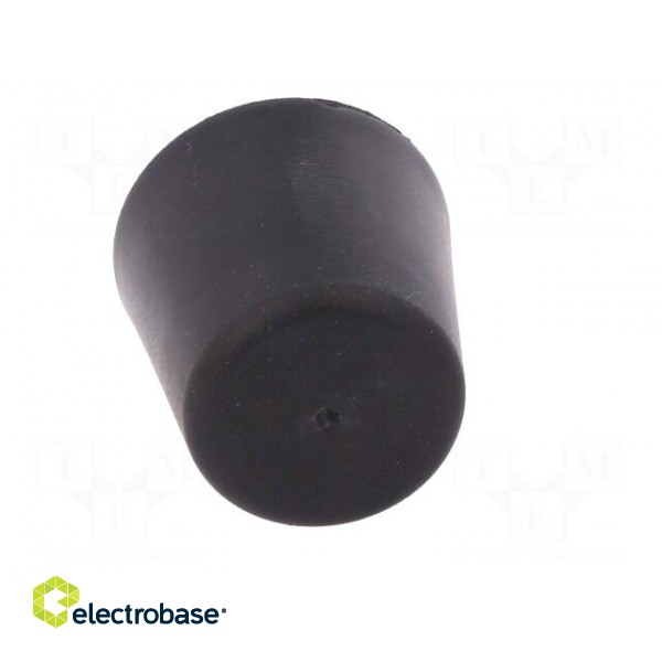 Vibroisolation foot | Ø: 38mm | Shore hardness: 70±5 | 1432N | 164N/mm image 9