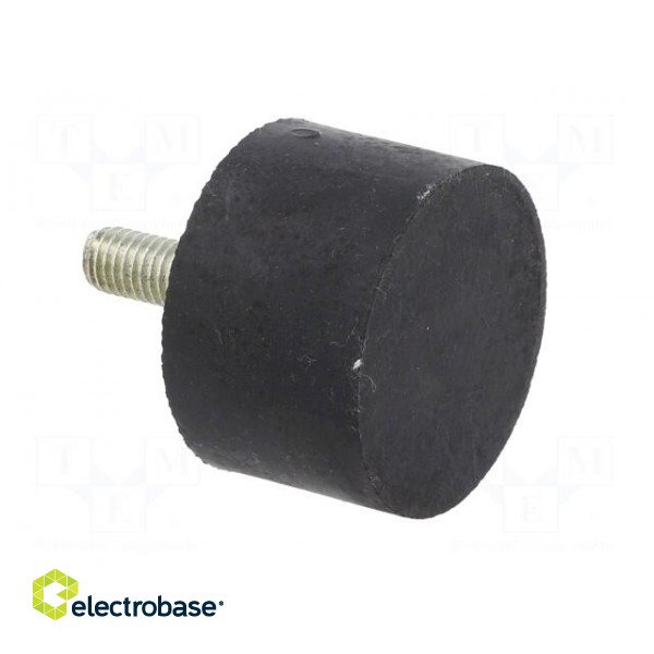 Vibroisolation foot | Ø: 40mm | H: 25mm | Shore hardness: 70±5 | 1680N image 8