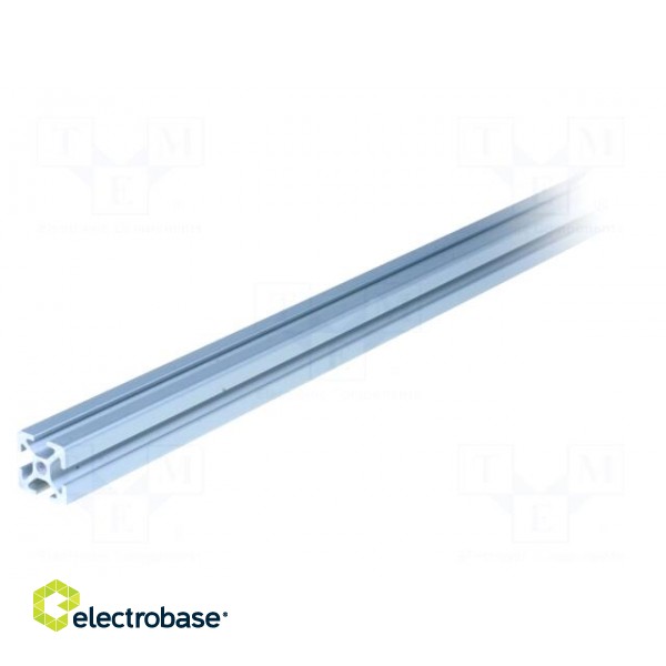 Connecting tubes | Width of the groove: 5mm | W: 20mm | H: 20mm | L: 1m