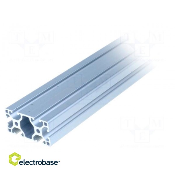 Connecting tubes | Width of the groove: 6mm | W: 30mm | H: 60mm | L: 1m