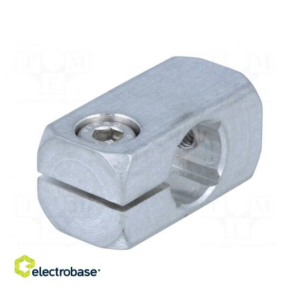 Mounting coupler | D: 12mm | S: 10mm | W: 16mm | H: 16mm | L: 32mm image 2