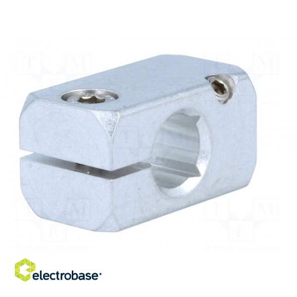 Mounting coupler | D: 12mm | S: 10mm | W: 20mm | H: 20mm | L: 35.5mm image 2