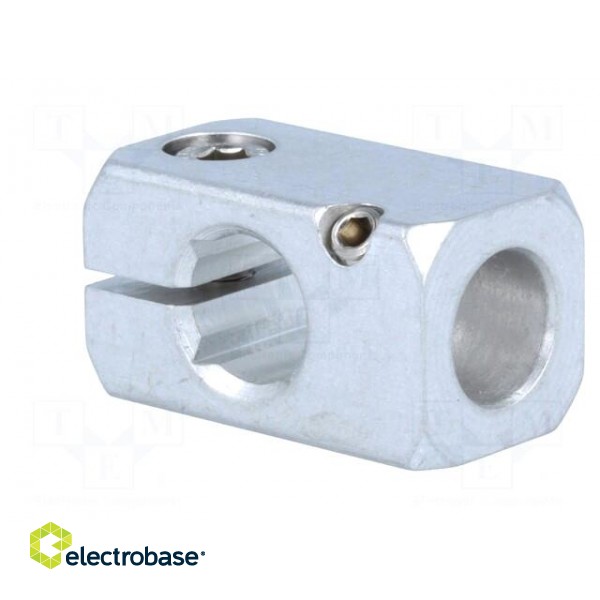 Mounting coupler | D: 12mm | S: 10mm | W: 20mm | H: 20mm | L: 35.5mm image 4