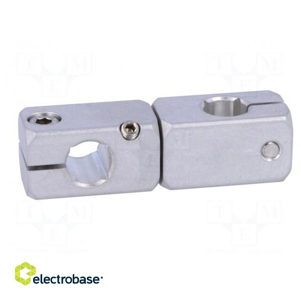 Mounting coupler | V: twistable | D: 12mm | S: 10mm | W: 20mm | H: 20mm image 7