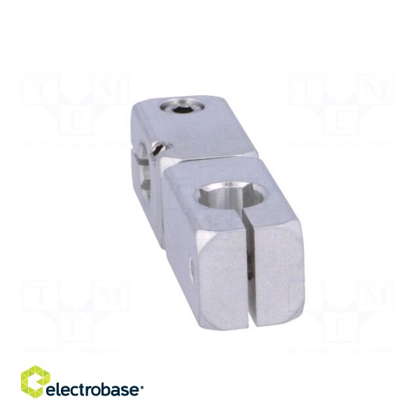 Mounting coupler | twistable | D: 12mm | S: 10mm | W: 20mm | H: 20mm image 9