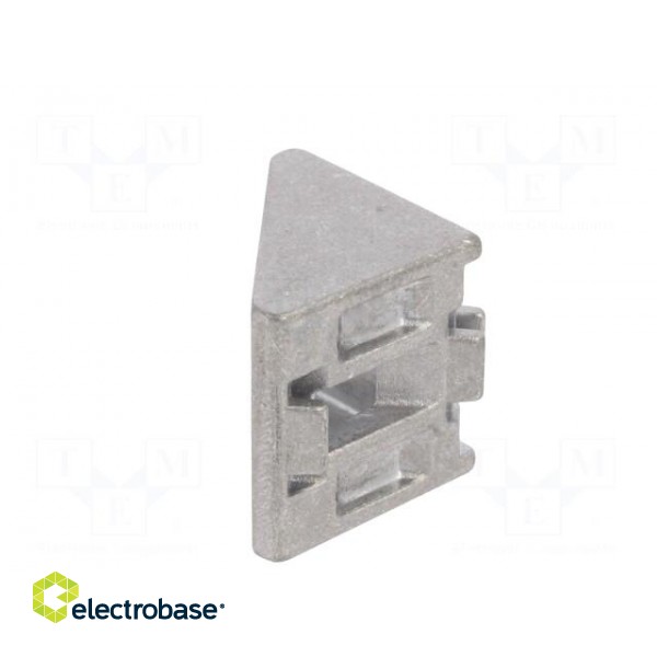 Angle bracket | for profiles | Width of the groove: 5mm | W: 18mm image 3