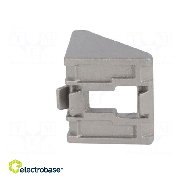 Angle bracket | for profiles | Width of the groove: 10mm | W: 38mm image 8