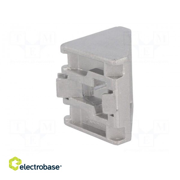 Angle bracket | for profiles | Width of the groove: 10mm | W: 43mm paveikslėlis 9