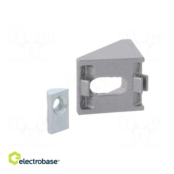 Angle bracket | for profiles | Width of the groove: 5mm image 4