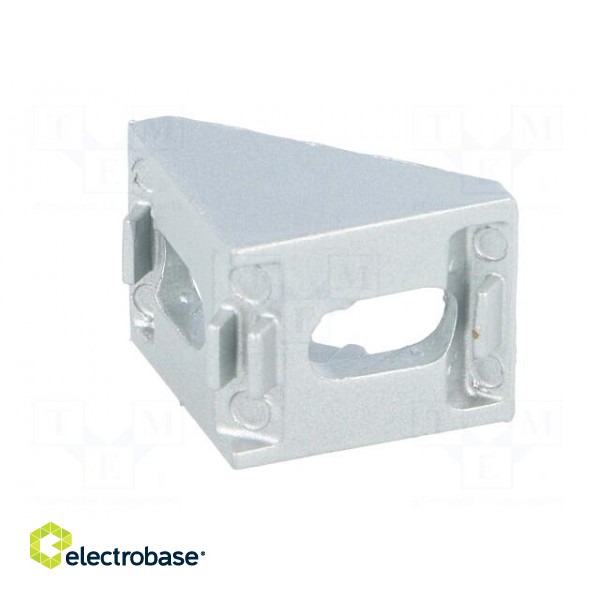 Angle bracket | for profiles | Width of the groove: 5mm | W: 17mm paveikslėlis 6