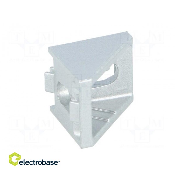 Angle bracket | for profiles | Width of the groove: 5mm | W: 17mm paveikslėlis 8