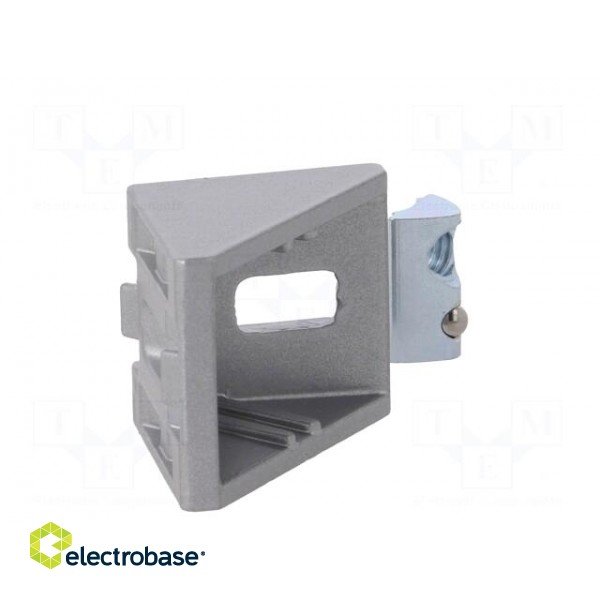 Angle bracket | for profiles | Width of the groove: 6mm | Size: 30mm image 8