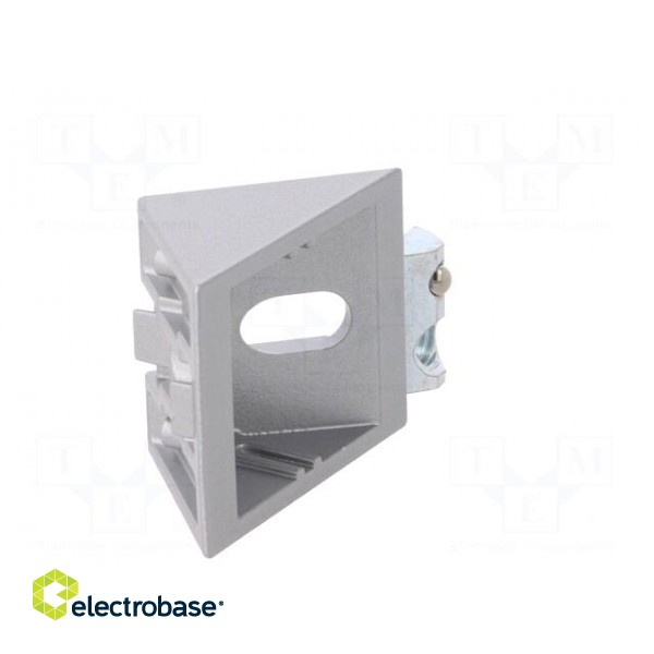 Angle bracket | for profiles | Width of the groove: 8mm | Size: 40mm image 8