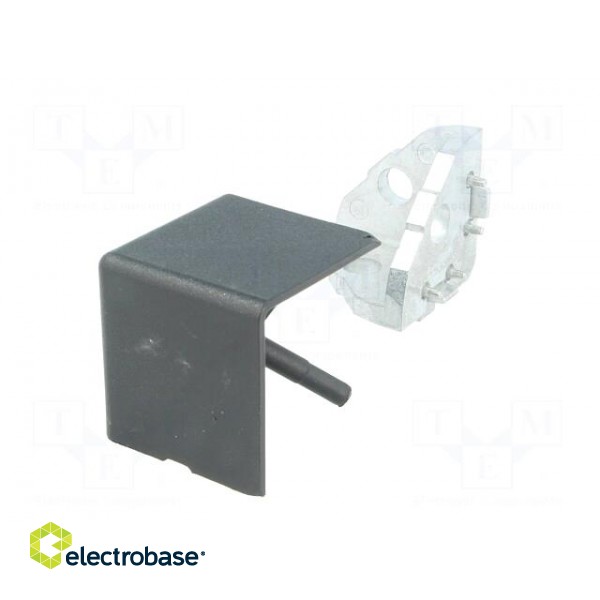 Angle bracket | for profiles | Width of the groove: 8mm | aluminium image 4