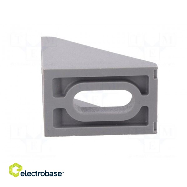 Angle bracket | for profiles | Width of the groove: 8mm | W: 25mm paveikslėlis 8