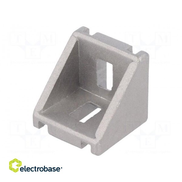 Angle bracket | for profiles | Width of the groove: 8mm | W: 28mm image 5