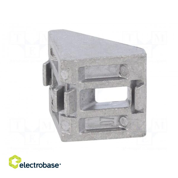 Angle bracket | for profiles | Width of the groove: 8mm | W: 29mm image 6