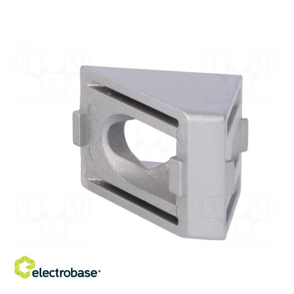 Angle bracket | for profiles | Width of the groove: 8mm | W: 30mm image 4
