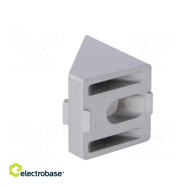 Angle bracket | for profiles | Width of the groove: 8mm | W: 30mm paveikslėlis 5