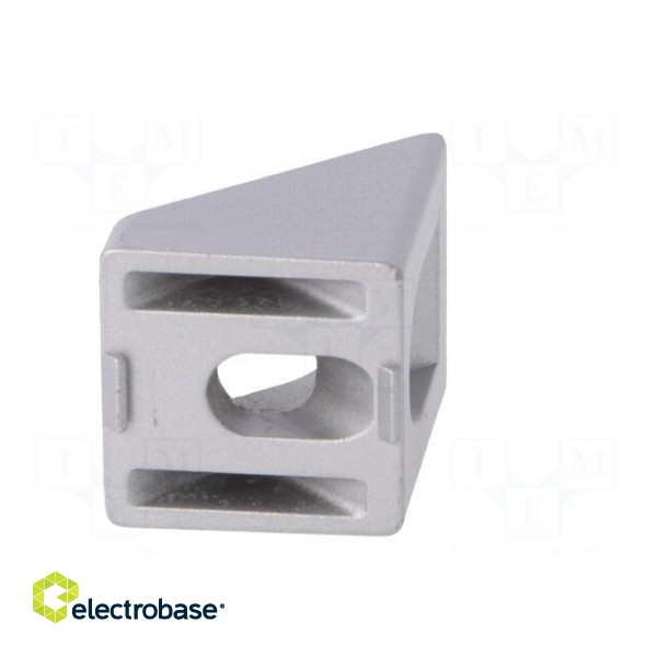 Angle bracket | for profiles | Width of the groove: 8mm | W: 30mm paveikslėlis 6