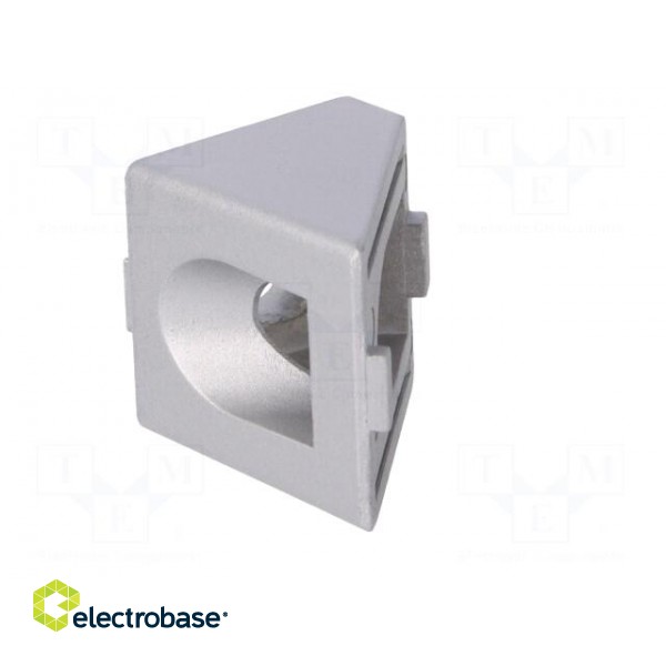 Angle bracket | for profiles | Width of the groove: 8mm | W: 30mm paveikslėlis 9