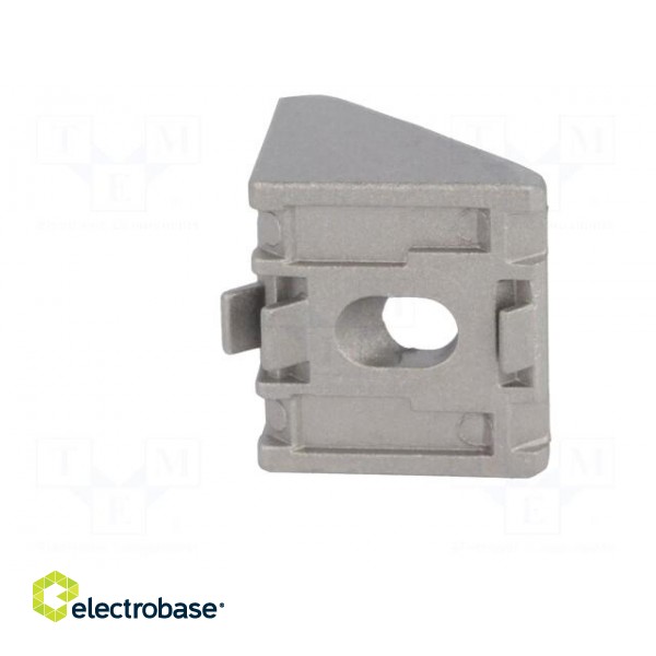 Angle bracket | for profiles | Width of the groove: 8mm | W: 38mm paveikslėlis 8