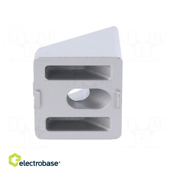 Angle bracket | for profiles | Width of the groove: 8mm | W: 40mm фото 6
