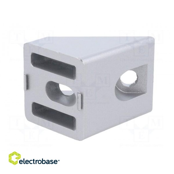 Angle bracket | for profiles | Width of the groove: 8mm | W: 40mm image 7