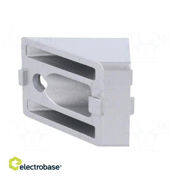 Angle bracket | for profiles | Width of the groove: 8mm | W: 40mm paveikslėlis 4